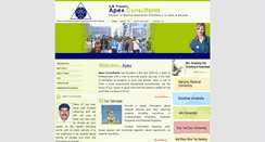 Desktop Screenshot of apexconsultants.in